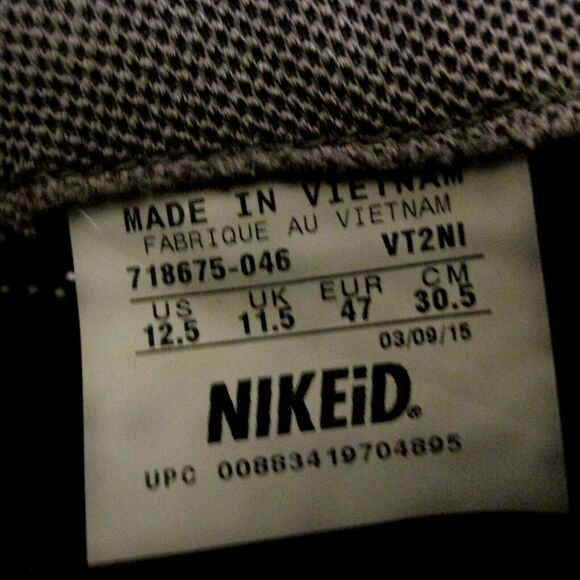 NIKE MENS FLYKNIT LUNAR 3 MULTI-COLOR RUNNING SHOES 718675 046 12.5 - Picture 10 of 12